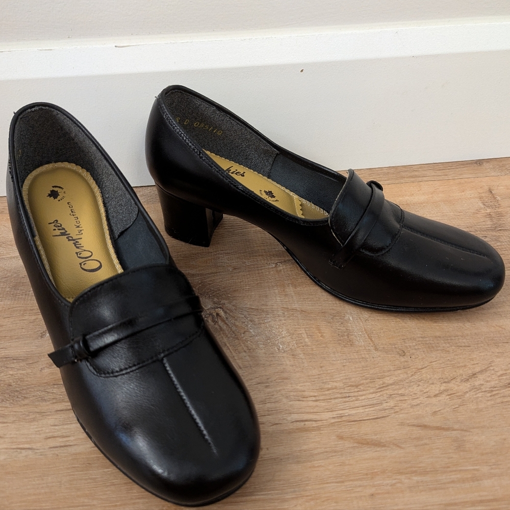 Vintage Oomphies By Kaufman Leather Heels